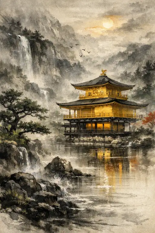 Eternity in the Golden Silence
