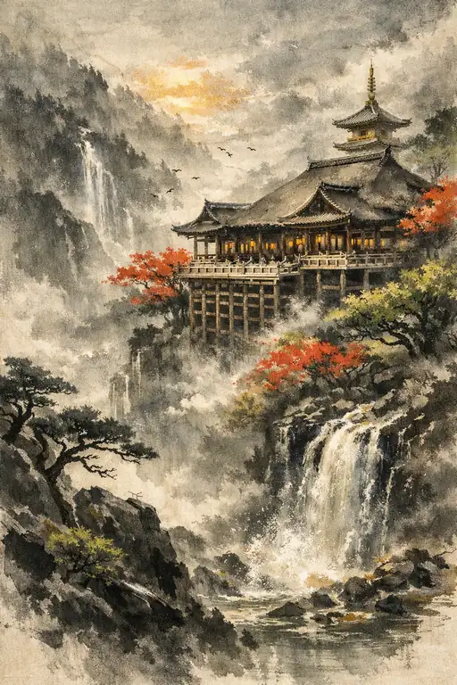 秋霧の深淵に祈る