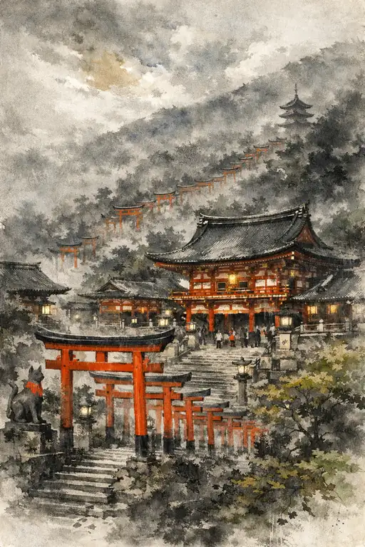 常世へと続く朱色の祈り