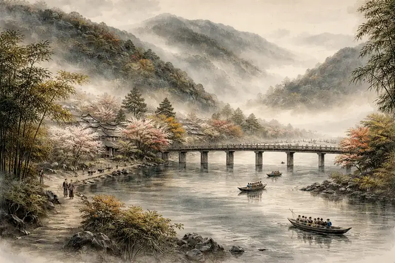 Bridge Across the Dream of Four Seasons