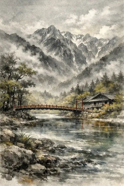 Cool Breath of the Alpine Gorge