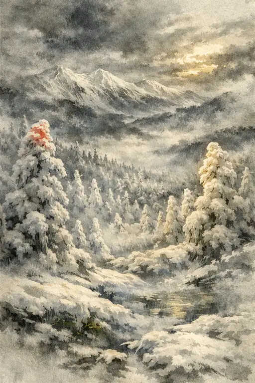 Waiting for Spring Beneath the Golden Bough