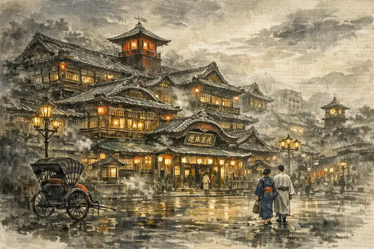 湯気に煙る追憶の夜
