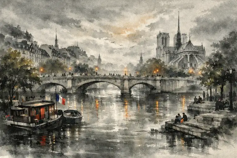 Where the Seine Whispers of Time
