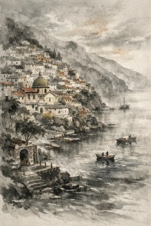 Cradled by the Cliffs and Tide