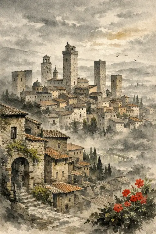 A Breath of Life on the Cold Stone Towers