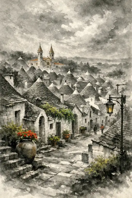 The Warm Light of a Fairy-Tale Lane