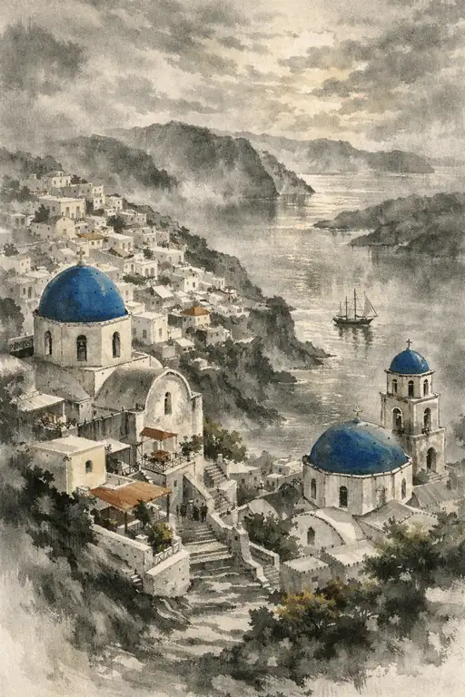 Sailing into the Aegean Silence