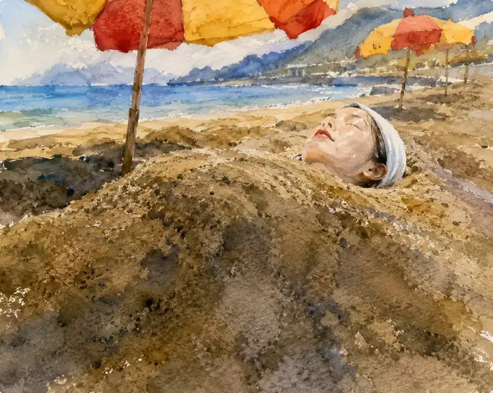 Serenity in the Warm Dunes