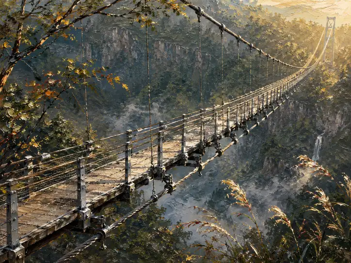 The Golden Passage: A Bridge Between Silence and Light
