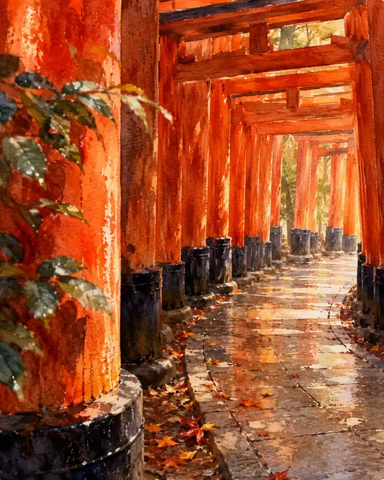 Whispers in the Vermilion Tunnel