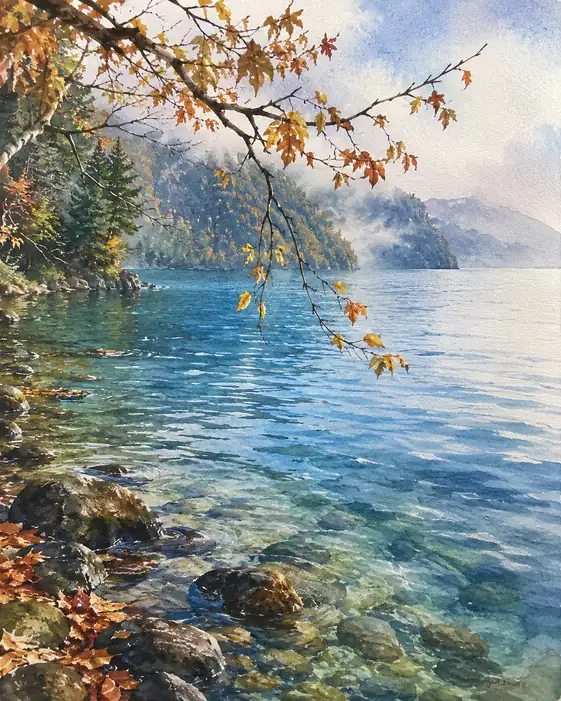 The Stillness of Crystal Waters