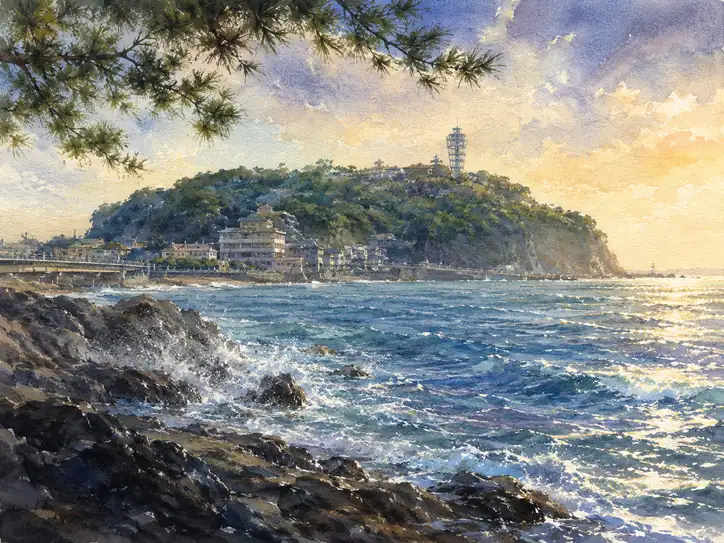 夕映えの島、夢の跡