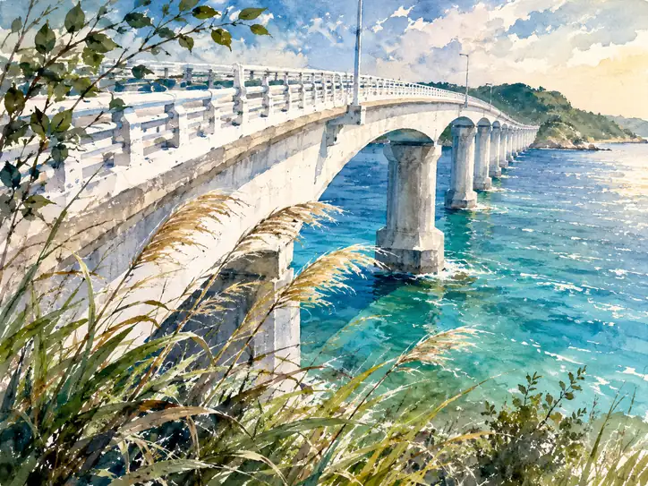 Path Over the Azure Dream