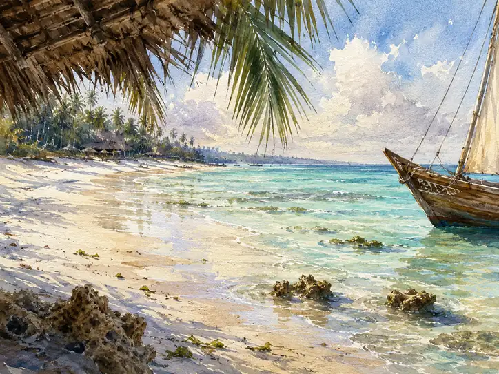 Whispers of the Turquoise Tide