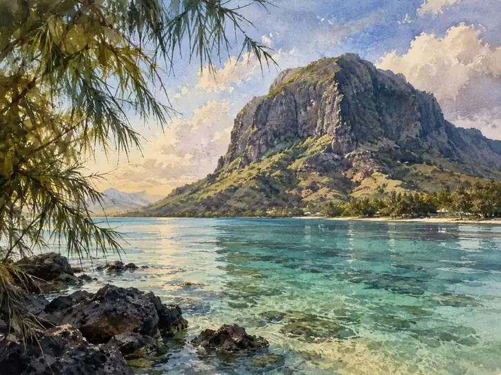 The Sentinel of the Turquoise Lagoon