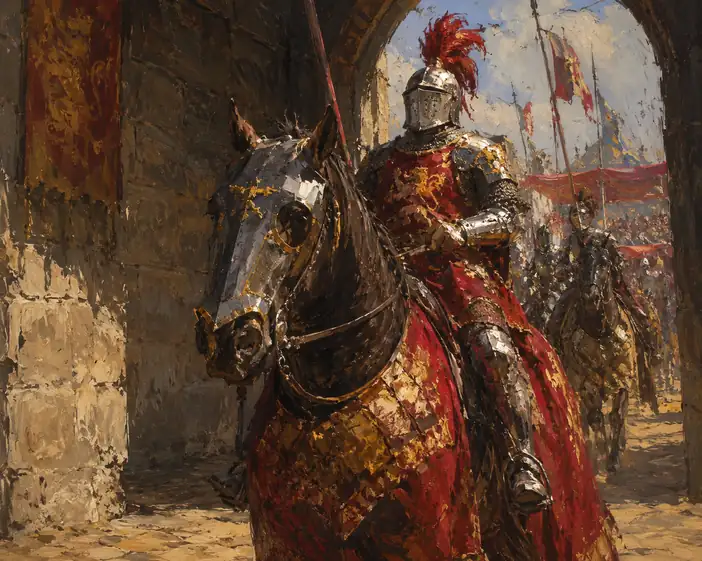Sunlit Path of Honor