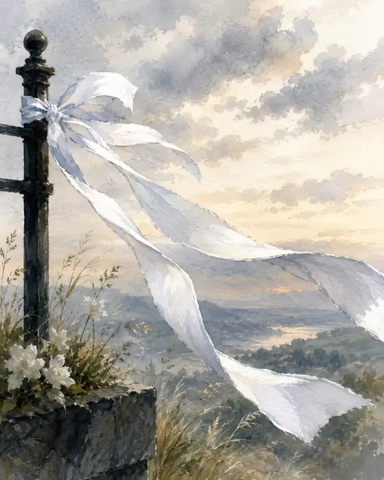 A White Vow Fluttering in the Valley