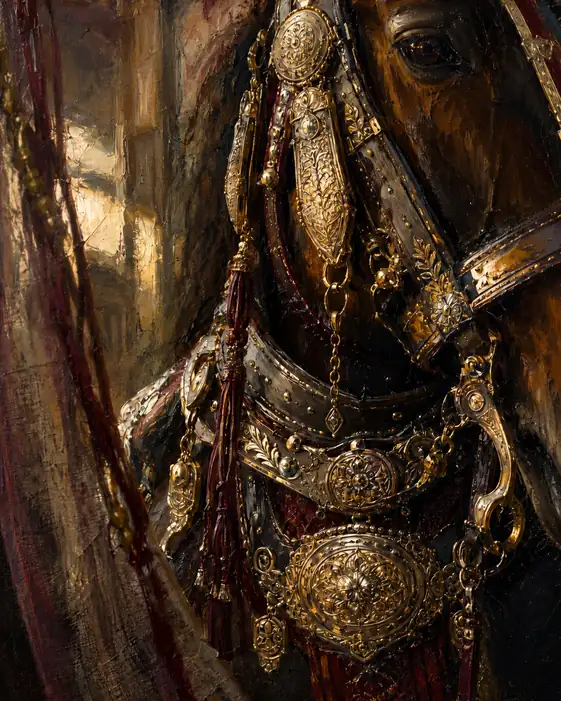 Pride and Armor: The Warhorse's Gaze