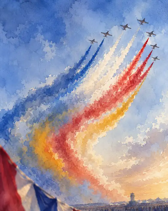 大空を彩る光の祝祭