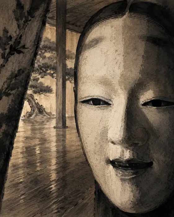 幽玄の微笑、時を止めて