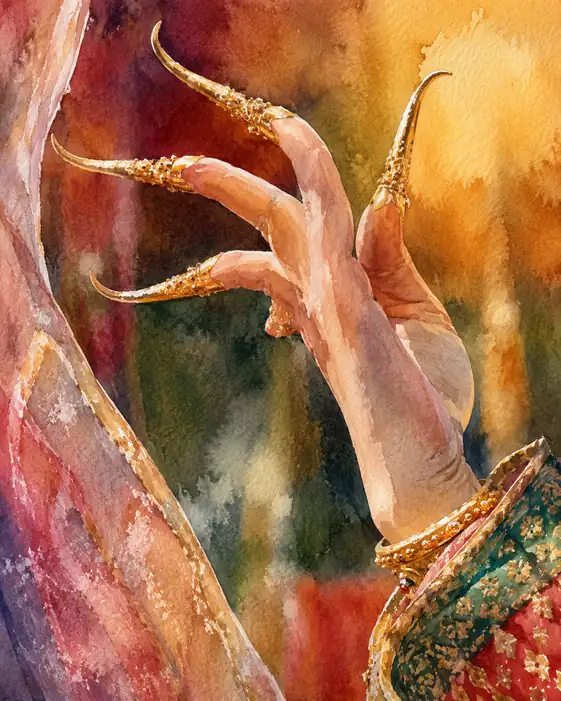 Golden Echoes of the Sacred Dance