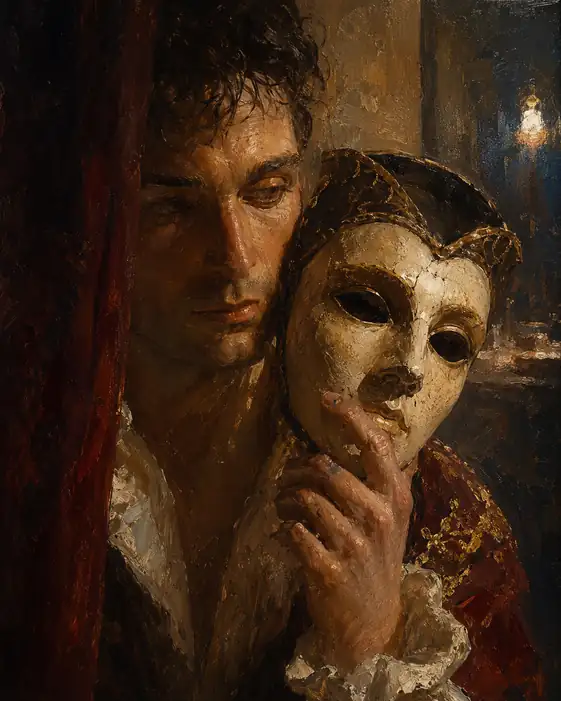 The Fragile Resonance of the Gilded Mask