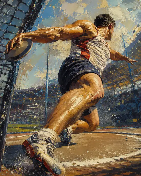 The Moment of Impact: A Sculpted Resolve
