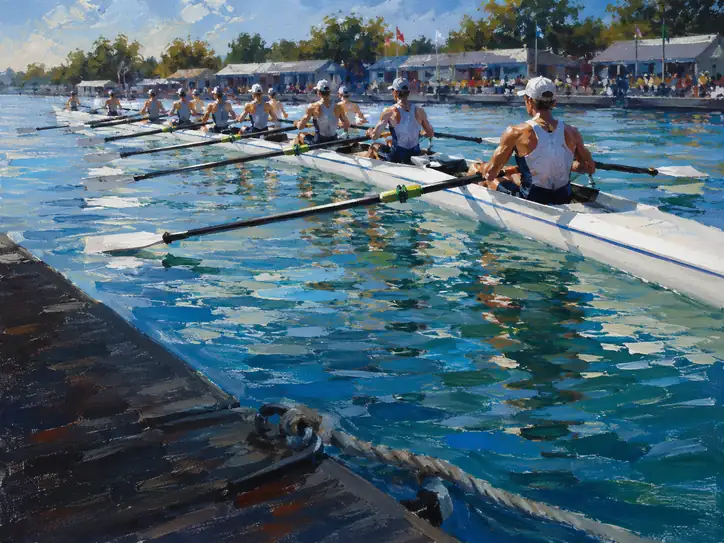 The Cobalt Symphony of Summer Waters