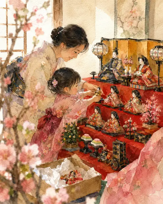 母の手から、娘の手へ