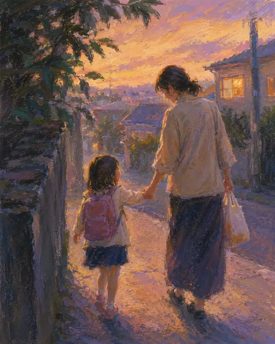 Homeward in the Golden Glow