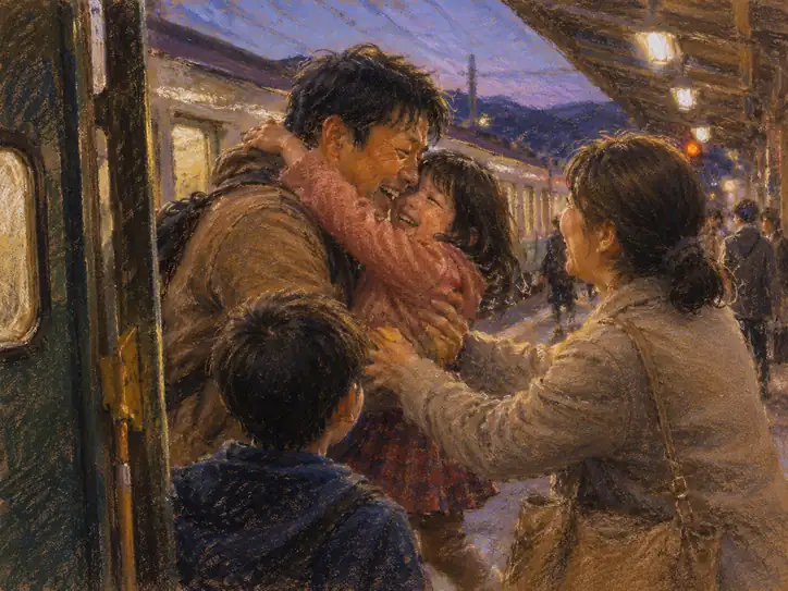 旅路の果て、ぬくもりの中へ