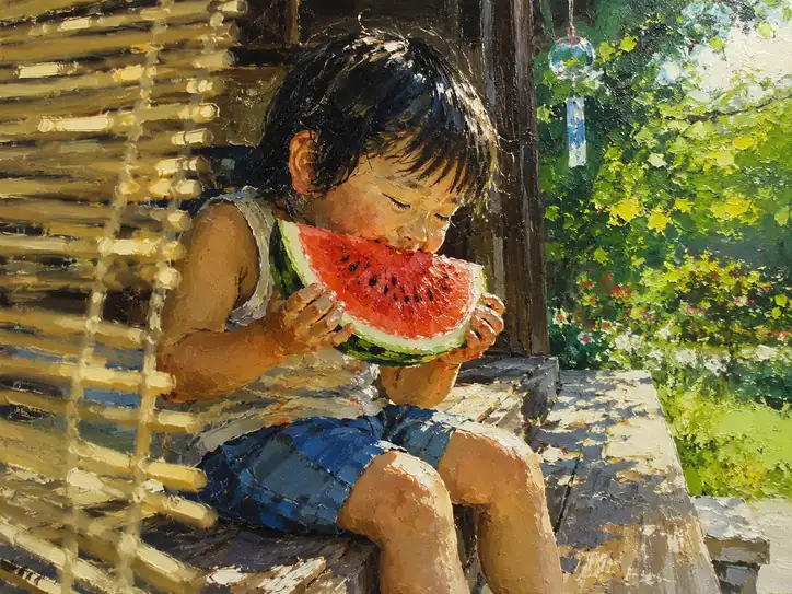 縁側に広がる、瑞々しいあの夏の記憶