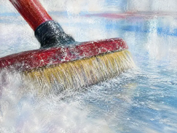 Sweeping the Ice Line