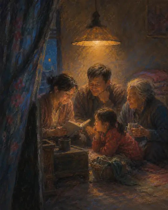 Tales Woven in Shimmering Light