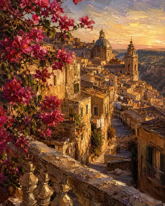 Golden Twilight of Ragusa
