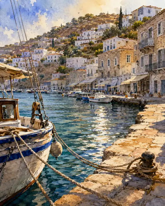 Resting with the Azure Tide