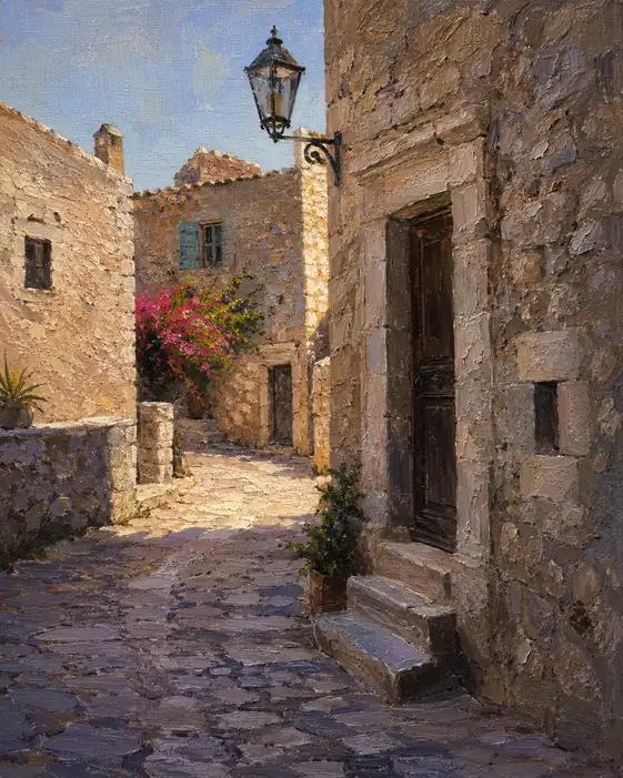 Pathway to the Sunlit Bloom