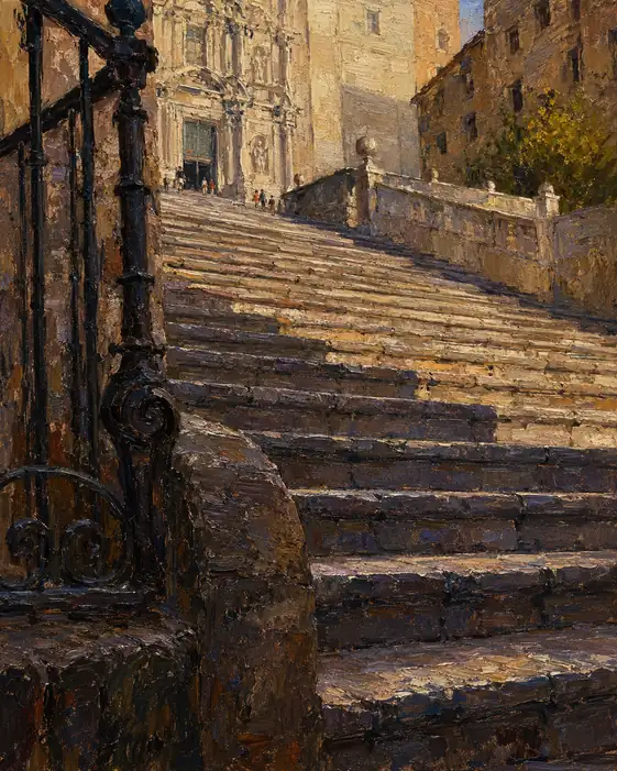 Stairway to the Golden Sanctuary