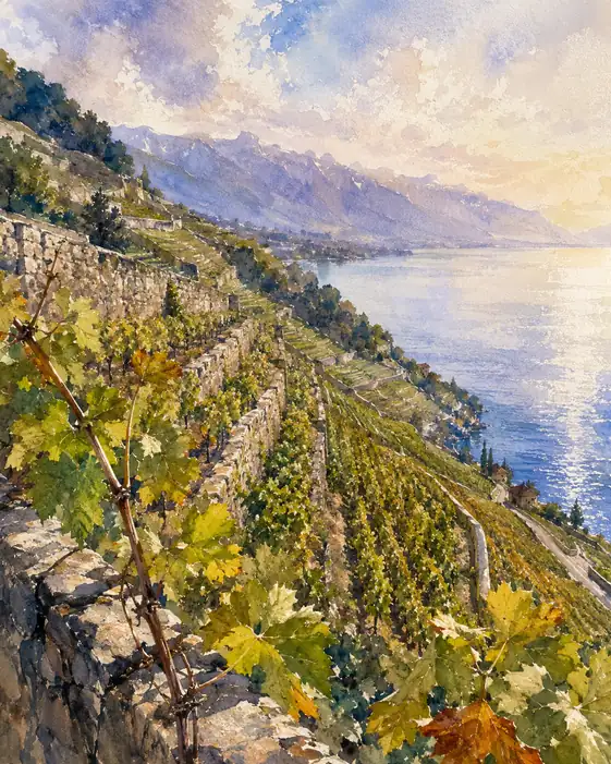 Where Vines Gaze upon the Lake