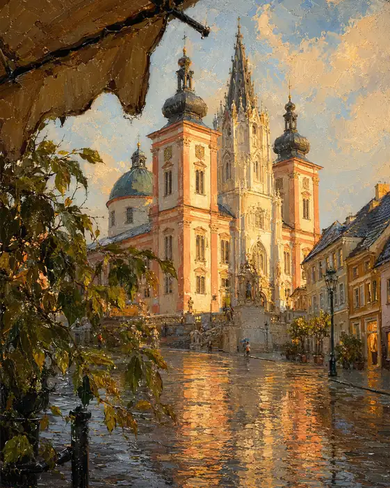 Amber Symphony after the Storm