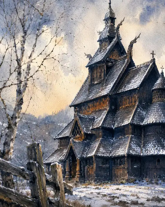The Quiet Solitude under Twilight
