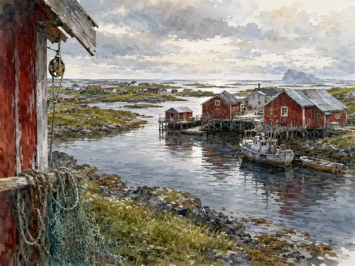 Where the Red Cabins Dream