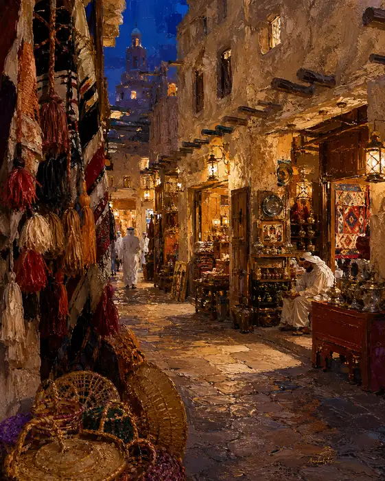 Whispers of the Amber Bazaar