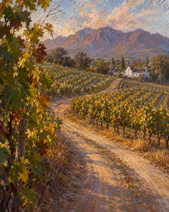 The Path of Harvest Gold