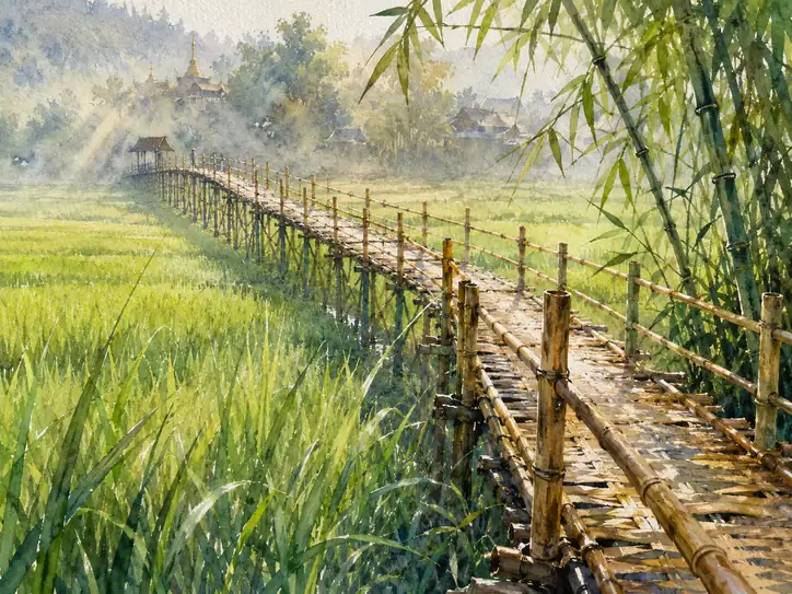 Crossing to the Light of Dawn