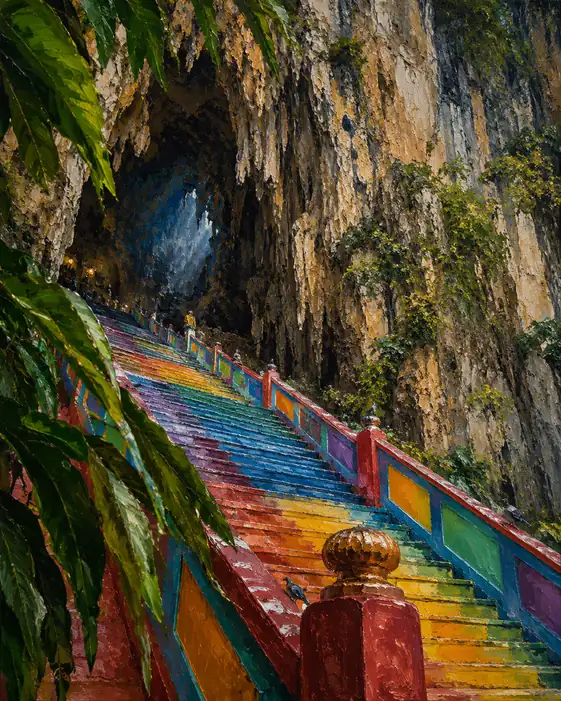 The Rainbow Path to the Sacred Depths