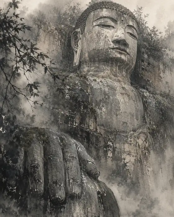 A Prayer Carved in Mist and Stone