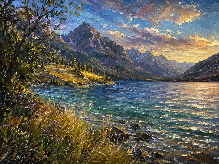 Where Mountains Dream of Twilight