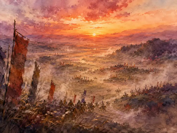 Requiem under the Crimson Sky